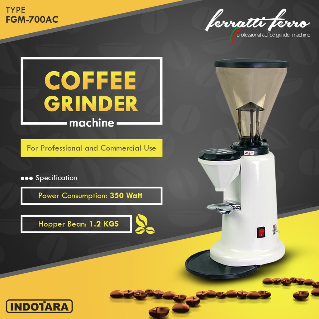 Coffee Grinder Machine Ferratti Ferro FGM700AC ALAT KOPI MALANG