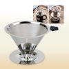 V60 Dripper Stainless Tanpa Filter 02