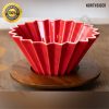 Coffee Dripper Origami Plus Holder Kayu 01