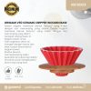Coffee Dripper Origami Plus Holder Kayu 01