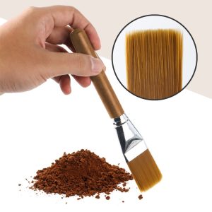 Kuas Grinder Teko Teh Tea Pot Dust Brush