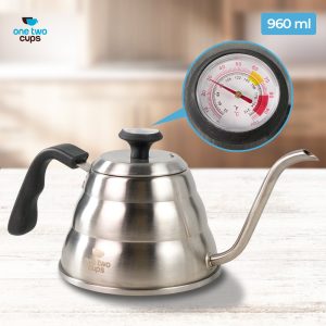 Ketel Leher Angsa One Two Cup Stainless 1 Lt Plus Thermo