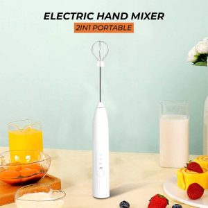 Milk Frother Whisk USB Charge