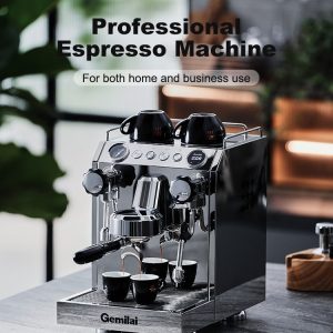 Gemilai Mesin Kopi Espresso Comercial Coffee Maker 15 Bar 2700W 16A - CRM3145