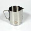 One Two Cups Gelas Milk Jug Latte Art Espresso Thermometer 350ml - L-2016 - Silver