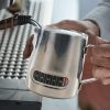 One Two Cups Gelas Milk Jug Latte Art Espresso Thermometer 350ml - L-2016 - Silver