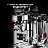 ZZUOM Mesin Kopi Espresso Coffee Maker Frothing 15 Bar 2050W - M05C - Silver
