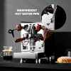 ZZUOM Mesin Kopi Espresso Coffee Maker Frothing 15 Bar 2050W - M05C - Silver