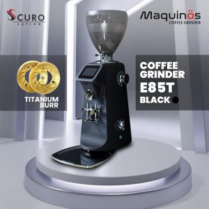 Coffee Grinder Maquinos E85T Burr Titanium 83MM Penggiling Kopi Espresso