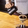 One Two Cups Teko Kopi Leher Angsa Gooseneck Pour Over Kettle 600ml - STS304 - Black
