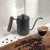 One Two Cups Teko Kopi Leher Angsa Gooseneck Pour Over Kettle 600ml - STS304 - Black