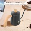 One Two Cups Teko Leher Angsa Gooseneck Pour Over Drip Kettle 350ml - AGB-35 - Black