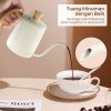 One Two Cups Teko Leher Angsa Gooseneck Pour Over Drip Kettle 350ml - AGB-35 - White