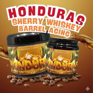 EXOTIC Roast Beans Arabica Coffee HONDURAS SHERRY WHISKEY BARREL Co Ferment Wash By Sanubari Roastery